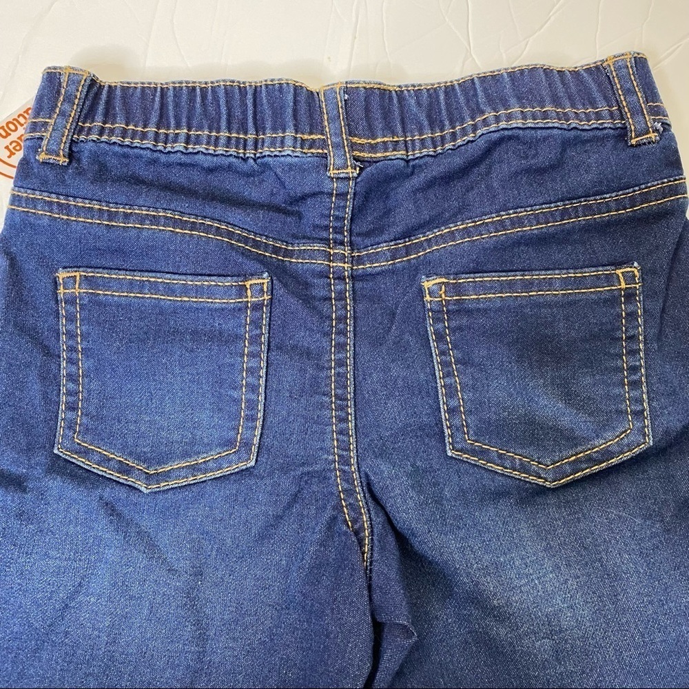Wonder Nation Boy’s Plaid Button Down & Stretch Denim Short Set 24M - Picture 10 of 11